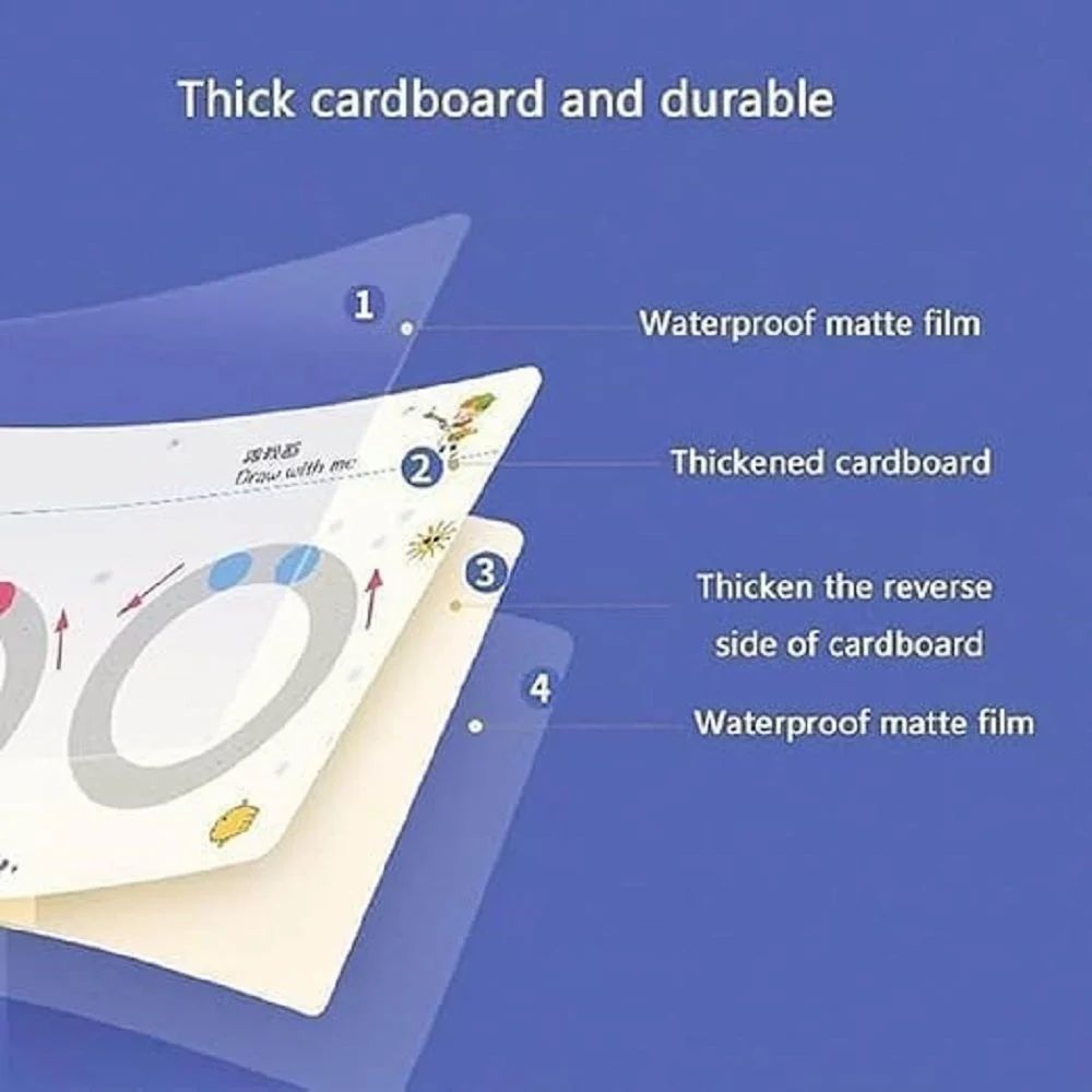 Magical Tracing Workbook Set - Reusable Pen and Eraser