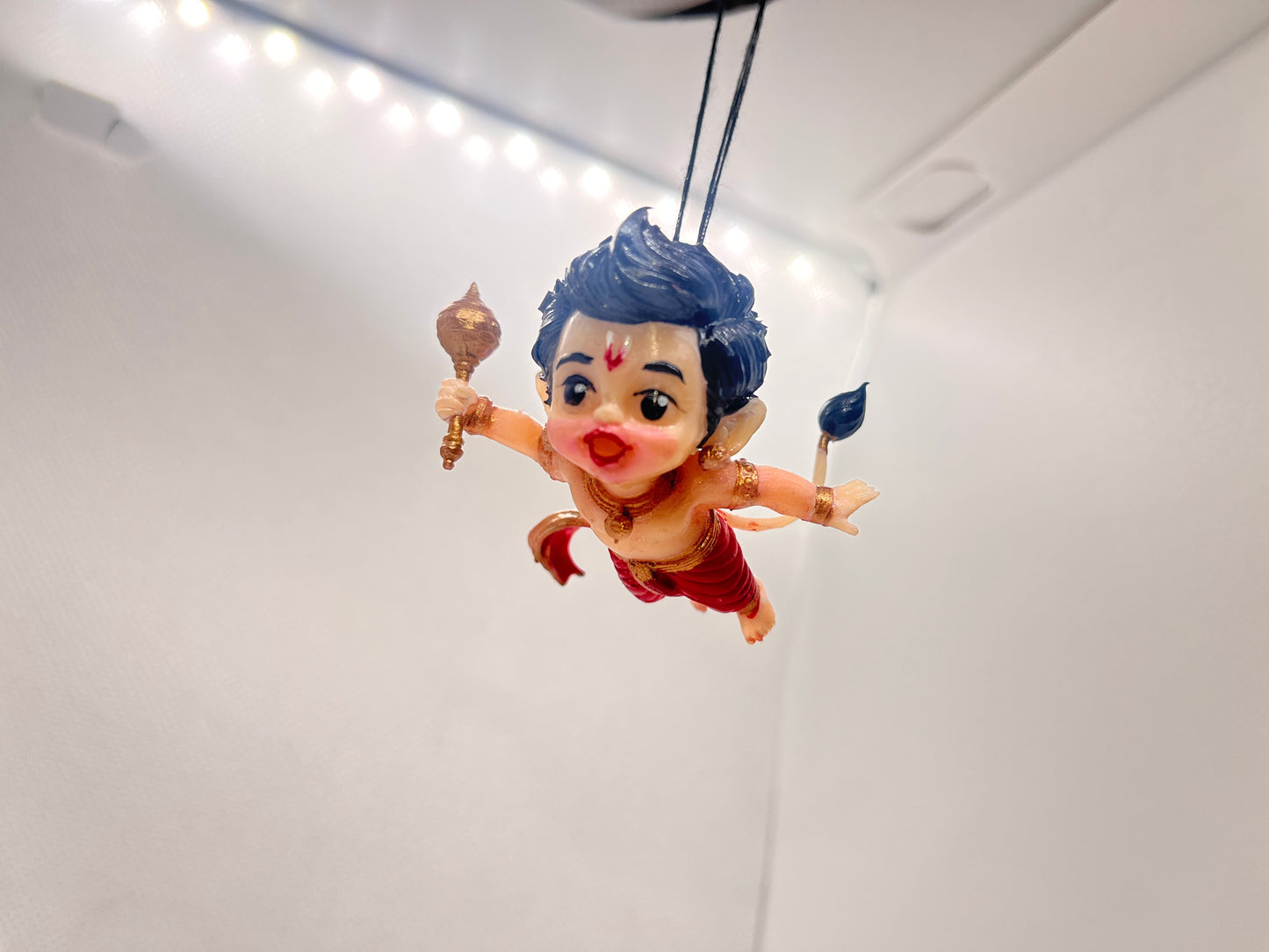 Bal Hanuman in Flying Posture – Car Hanging Idol - Zeeneeds