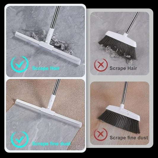 Multifunction Magic Broom,Silicone Floor Squeegee Broom