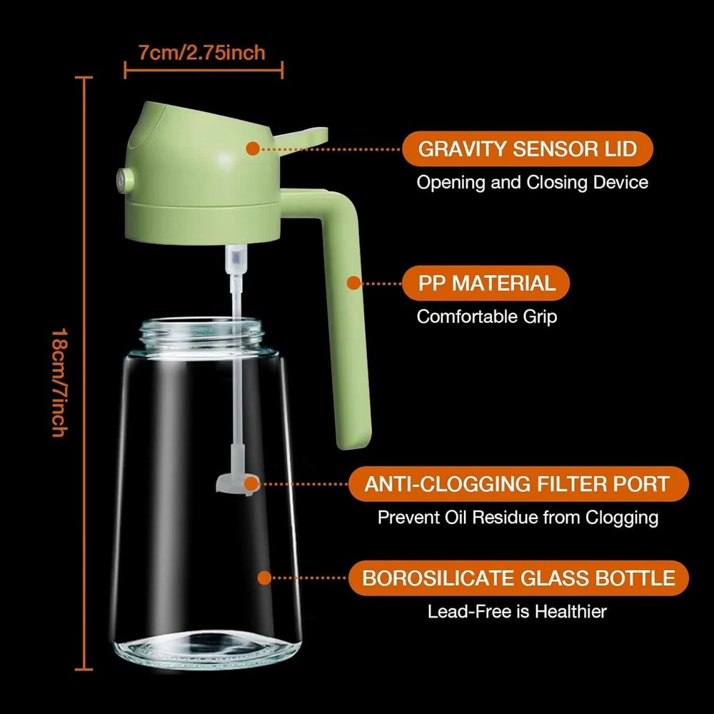 2 in 1 Oil Sprayer and Dispenser