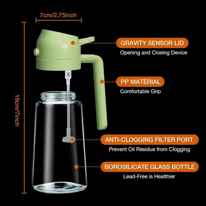 2 in 1 Oil Sprayer and Dispenser
